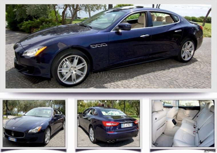 Maserati Quattroporte 2014 Blu - MD-Deluxe Wedding Agency