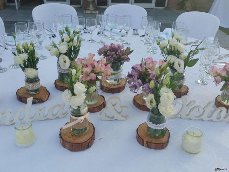 Flora Decor - Segna tavoli in stile rustico